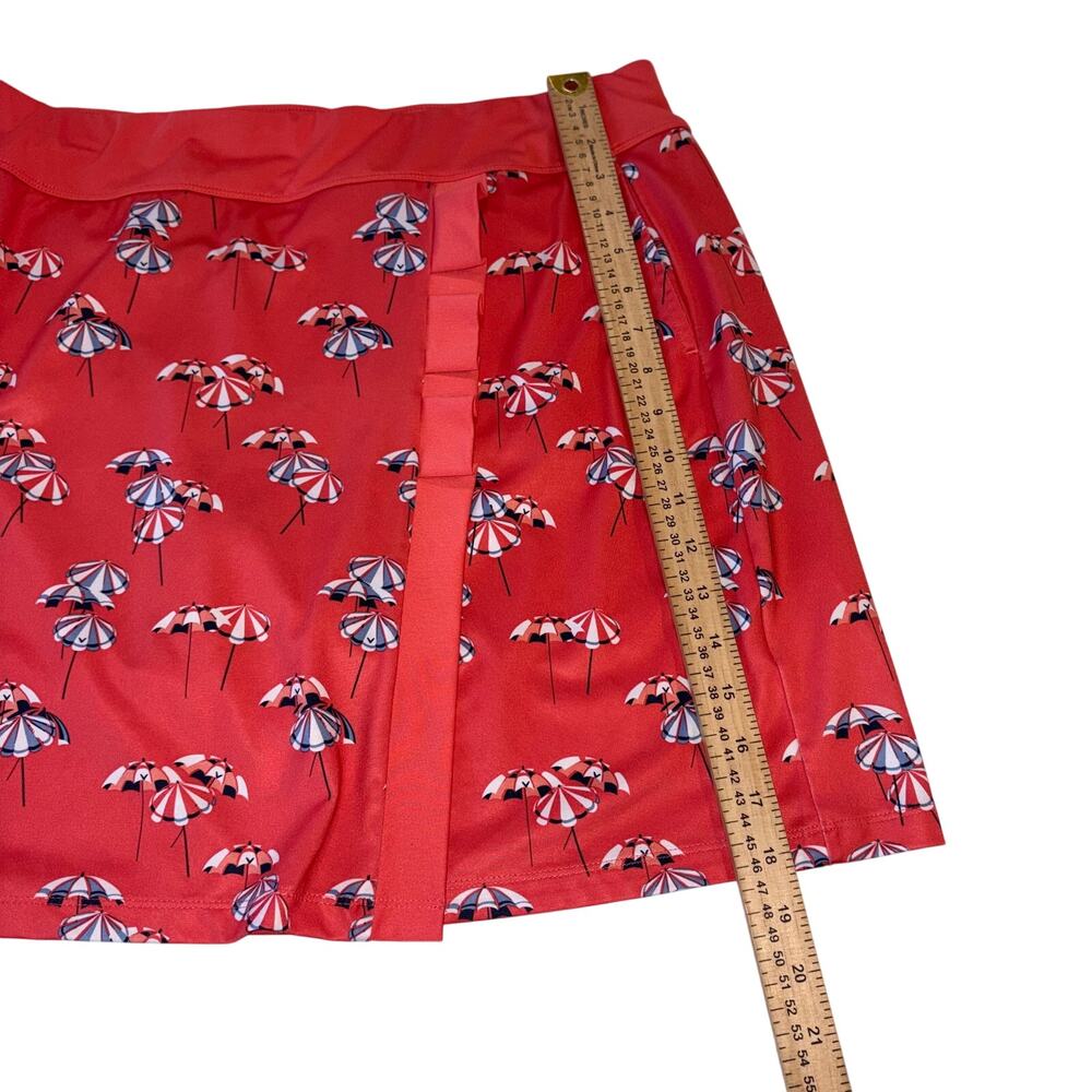Callaway Women's Golf Skort Umbrella Print Opti-Dry TrueSculpt Faux Wrap XL - Picture 8 of 9